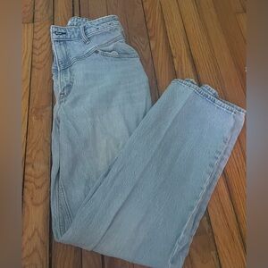 Abercrombie & Fitch Light Wash Straight Leg Jeans